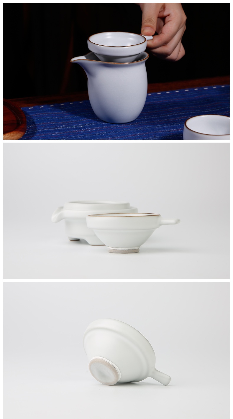 The Poly real boutique scene. Your up glaze kung fu tea set home sitting room tea jingdezhen ceramic cups teapot