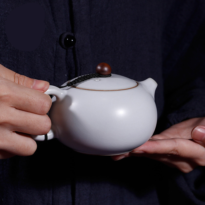 The Poly real boutique scene. Your up glaze kung fu tea set home sitting room tea jingdezhen ceramic cups teapot