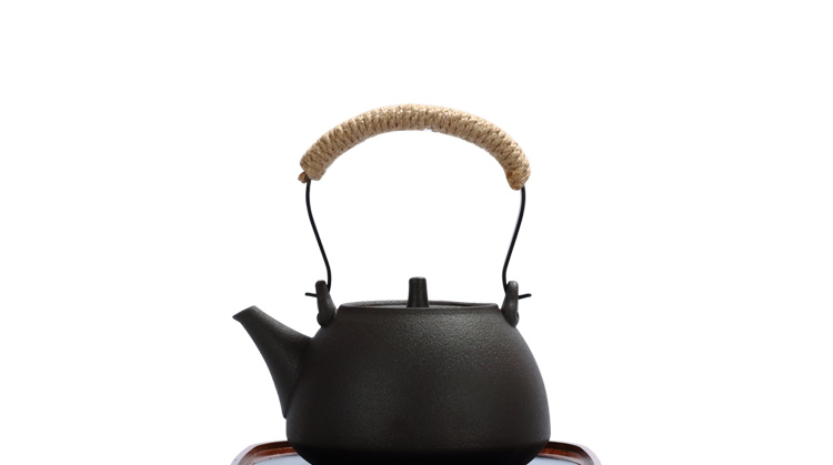 Electric TaoLu home cooked tea kettle ltd. new ceramic black pottery use under high temperature resistant tea tea stove base