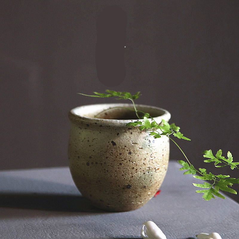 Poly real view jingdezhen manual coarse pottery small ceramic slag bucket tea wash to built water water water jar party tank water tea urn