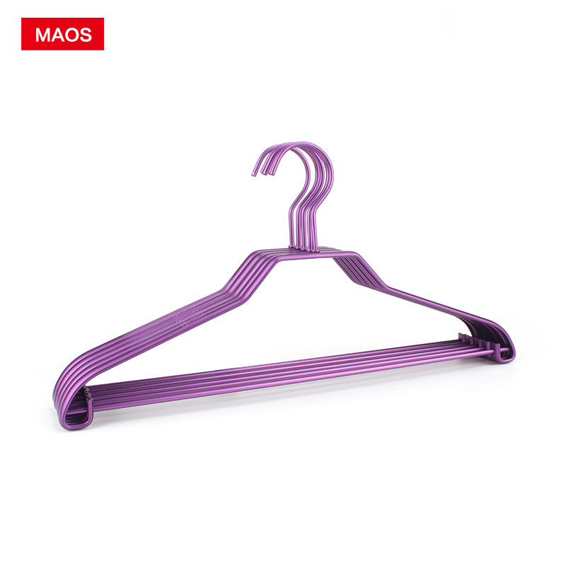 Maos Aluminum Alloy Hanger Sub Home Space Aluminum Metal Clothes Hanger Dry And Wet Suit Metal Clothes Hang