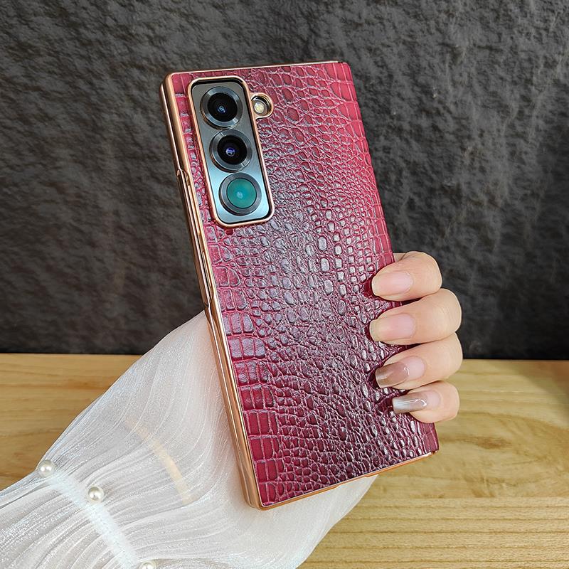 Suitable for Samsung Galaxy W 75% off Foldable Phone Case, New Fold8 Ultra Gold-Plated Hinge Protective Case, Fold8 Business Lizard Pattern Magnetic Center Axis Simple and Stylish Case for Men and Women Suitable for Samsung Galaxy W 75% off Foldable Phone Case, New Fold8 Ultra Gold-Plated Hinge Protective Case, Fold8 Business Lizard Pattern Magnetic Center Axis Simple and Stylish Case for Men and Women