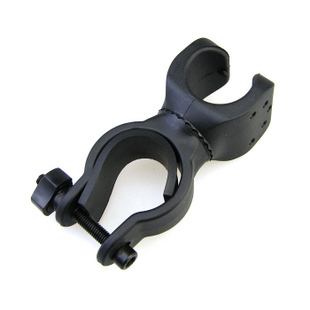 New 360 Degrees U Type Free Swivel Car Clip Bike Car Clip Flashlight Lamp Holder Flashlight Clip