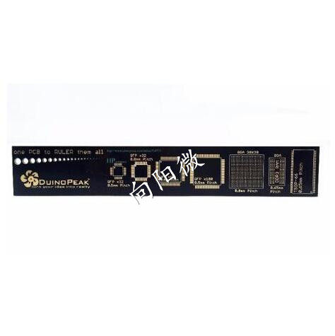 PCB Ruler PCB工程用尺子 PCB封装单位 封装 沉金 PCB Packaging