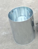 Outdoor trash can inner bucket liner custom trash can liner stainless steel liner stainless steel liner with galvanized sheet liner