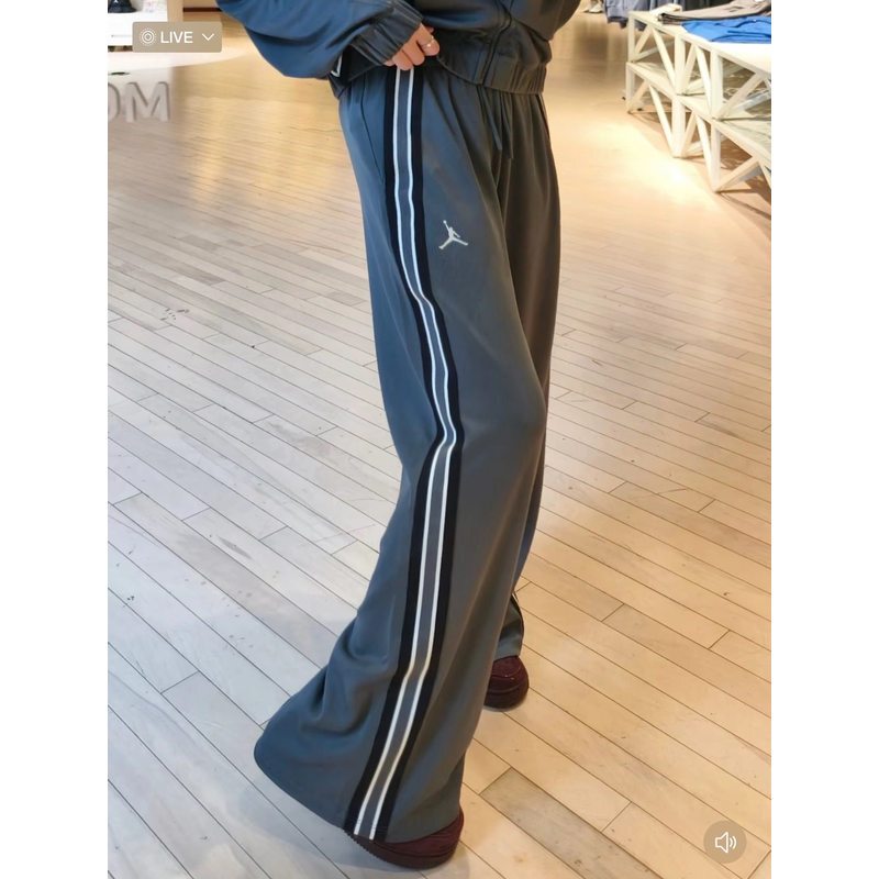 Kun Ge Outlet Nike Women's Casual Wide-Leg Jordan Sports Casual Pants Hq9219