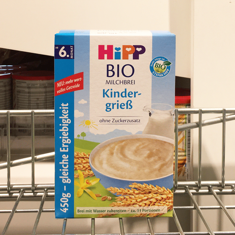 Joybao Organic Vanilla Grain Rice Flour 6 postsecondary Food Milk Baby Nutrition Germany Original live streaming purchase-Taobao