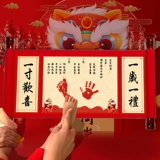 Детские памятные отпечатки рук, детская чернильная подушечка для новорожденных для младенца