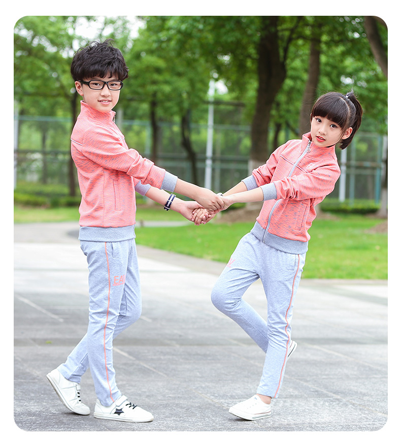 Xiaolanglang quần áo mẫu giáo mùa xuân và mùa đông và mùa đông thiết lập đồng phục trường tiểu học tùy chỉnh giáo viên trẻ em lớp quần áo nam và nữ thể thao quần áo em bé
