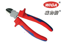 Power steel WIGA chromed vanadium steel pitched pliers Japanese Diagonal Spout Pliers Electrician Diagonal pliers Pliers Taiwan Tools