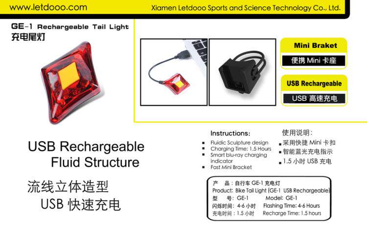 Lumière vélo LETDOOO - Taillights - Ref 2401110 Image 6