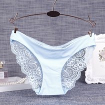 Women Sexy Lace Underwear V-string Briefs Panties G-string