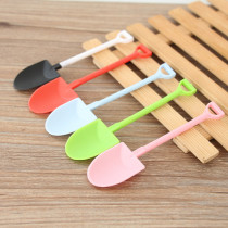 Independent Packaging Disposable Spoon Color Soldier Shovels Sweet Spoons Ice Cream Ice Cream Spoon Big Shovel