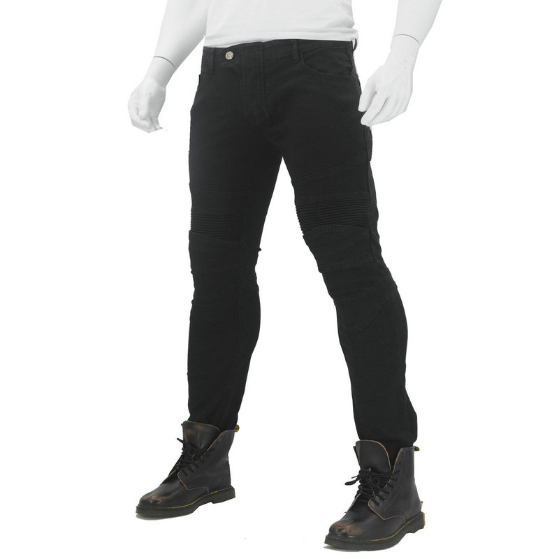 2019 mới LOONG BIKER jeans jeans retro đầu máy xe đạp cho nam và nữ đua quần - Xe máy Rider thiết bị bảo vệ đầu gối