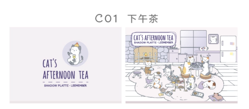 LEEMEMBER 曼 猫 的 六 色 眼影 盘 Buổi trà chiều dã ngoại c03 - Bóng mắt