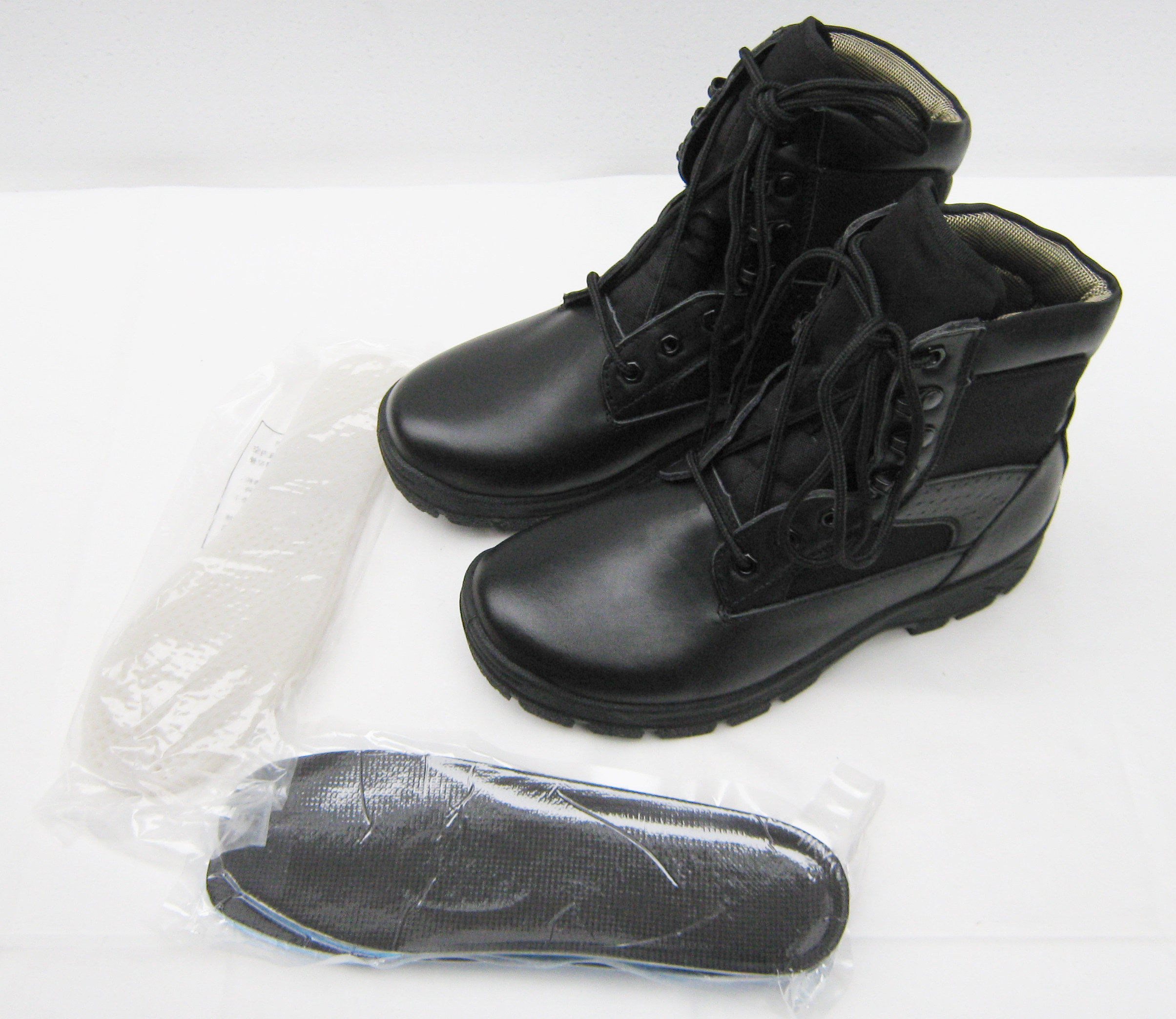 Boots militaires en cuir - Ref 1402584 Image 7