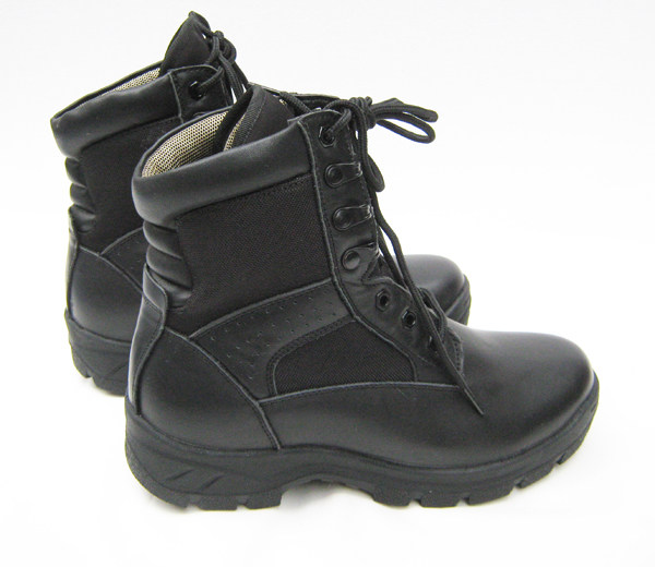 Boots militaires en cuir - Ref 1402584 Image 6