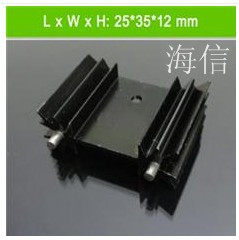 mos tube heat sink IC heat sink transistor cooling 25*34 * 12MM 20pcs