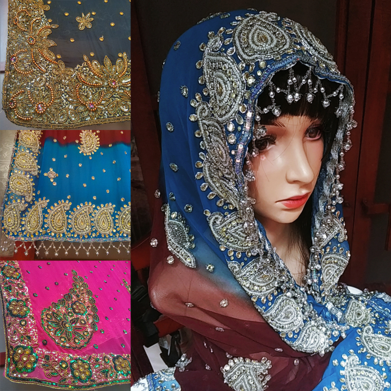 Indian and Thai Sarees, Shawls, Indian Clothing, Veils, High-End Heavy Craftsmanship, Sri Lankan Sarees, Scarves, Dance, Nepal