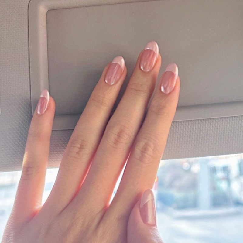 Purely Handmade Wearable Nails, French Nude Pink Manicure Finished Product, Gentle and Elegant, Short Fake Nails with a High-End Feel Purely Handmade Wearable Nails, French Nude Pink Manicure Finished Product, Gentle and Elegant, Short Fake Nails with a High-End Feel