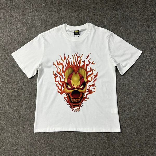 Футболка Corteiz Demon Island Bomb Waste Poster Drill Street Tide Sniper Blocks Loose Men and Women Short-sleeved T-shirts