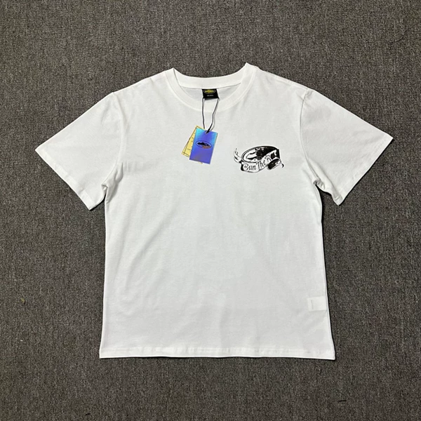 Футболка Corteiz Demon Island Bomb Waste Poster Drill Street Tide Sniper Blocks Loose Men and Women Short-sleeved T-shirts