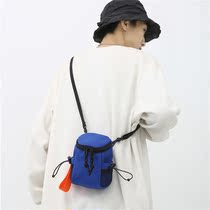 Summer inclined satchel for men and women with mini-portable tide card casual mobile phone small satchel nylon cloth single shoulder bag