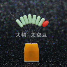 Приманка 硅胶7+1巨物大物豆钓大鱼直豆长柱形不伤线青鲟鱼绑主线钓鱼配件