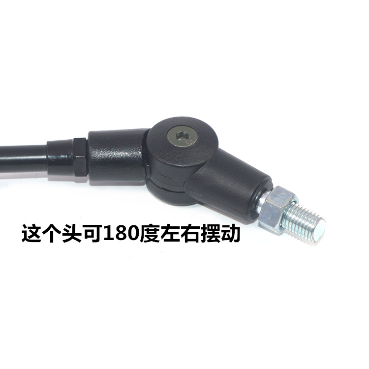 Áp dụng cho xe điện, xe máy, xe địa hình, gương chiếu hậu vạn năng, gập tròn retro, kho báu, mã lực, gương chiếu hậu - Xe máy lại gương gương xe máy nhỏ vuông