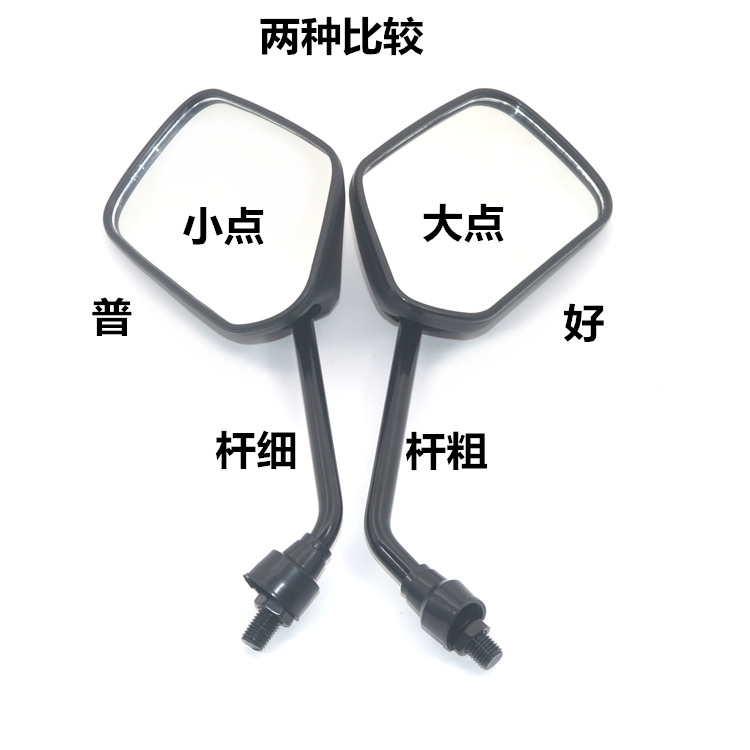 Áp dụng cho lục địa mới SDH Wuyang Honda Xe máy nam cho nam WH125 Gương chiếu hậu phía trước cánh trước kính chiếu hậu sirius