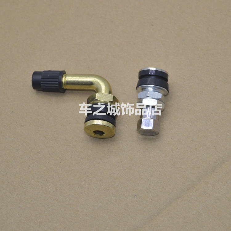 Xe máy tay ga xe điện chân không lốp vòi phun cong miệng lốp không khí đầu bơm lốp xe máy exciter 135