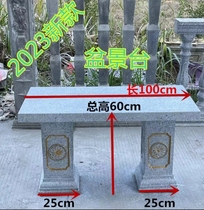 New Chinese style bonsai table mold flower stand display bonsai flower pot homemade cement model mold