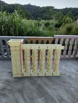 New round ball Roman column mold European style villa fence balcony guardrail vase column in-situ cement column decoration