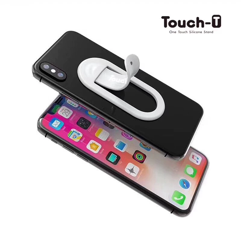 TOUCH-T giữ xe điện thoại với ổ cắm không khí xe loại khóa phổ quát hỗ trợ xe phổ biến - Phụ kiện điện thoại trong ô tô