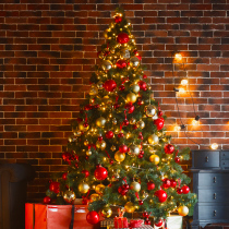 Widened boutique luxury Christmas tree package 1 2 1 5 1 8 2 1 3 meters large hotel shopping mall decoration