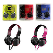 DIY fever new XB400 lightweight head-mounted HiFi headphone shell cool seven-color foldable heavy bass