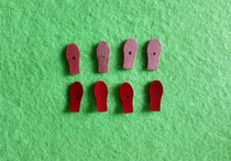 Pure sheepskin climbing belt leather with eye climbing head 1 set of 90 string striking machine accessories