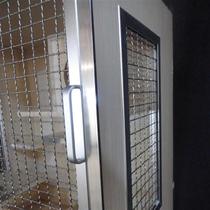 Glass Door Frame Stainless Steel Rolling Flower Mesh Door Pet Cabinet Door Tennis Dragon Cat Cage Door Cage Door Cage Aluminum Frame Door Cabinet Cage