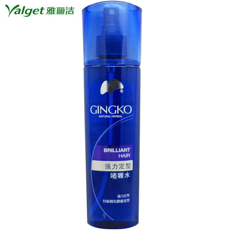 Yalijie strong styling gel water ginkgo herbal vitality moisturizing styling 5 stars 180ml fashion lasting refreshing