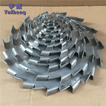 304 stainless steel dispersion disc dispersion wheel vane zigzag dishing disc assorted dispersion machine 30-300mm