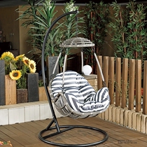 Bed and breakfast Nordic hanging chair Woven Birds nest hanging basket Living room Balcony rattan chair Outdoor Adult swing Cradle chair Hammock