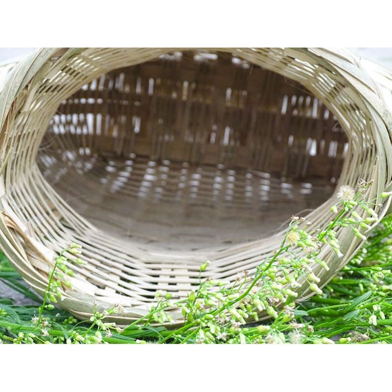 Fish artifact fish basket with lid bamboo weaving fisherman fish fence fishing lovers bamboo basket bamboo products decoration