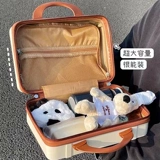 Портативный брендовый мультяшный чемодан, милая сумка-органайзер, портативная коробка, 14 дюймов