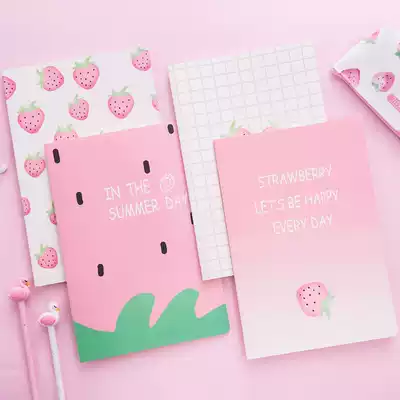 Notebook 16K Primary School students B5 notebook stationery hipster exercise book Simple student notepad A5