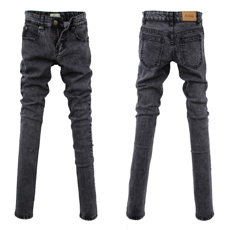 Jeans pour adolescent pieds Slim en coton pour Quatre saisons - Ref 1463141 Image 45