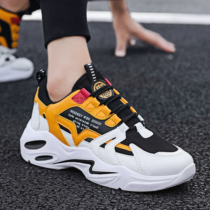 Hong Kong trendy brand men's shoes trendy shoes 2022 autumn and winter new breathable running sneakers Korean version trendy all-match old shoes