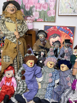 Medieval Clown Witch Series Ceramic Dolls Photos taken by default are slightly dirty and will not be returned or exchanged