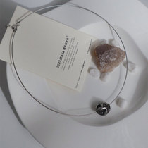 Shen depending on life things outside the sky cold wind collarbone temperament simple old irregular personality collar necklace