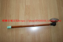 Antiques Collection Qing Dynasty Large Smoking Pipe 198234