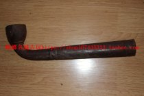Antiques Collection Qing Dynasty blacksmith pipe